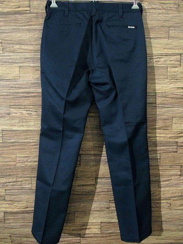 試着のみ ワコマリア ZACK ツイル チノ スケート パンツ ネイビー M