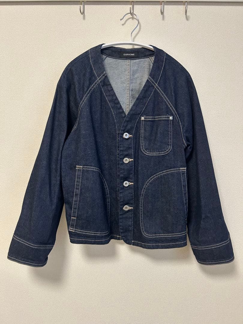 our きれいめデニムジャケット