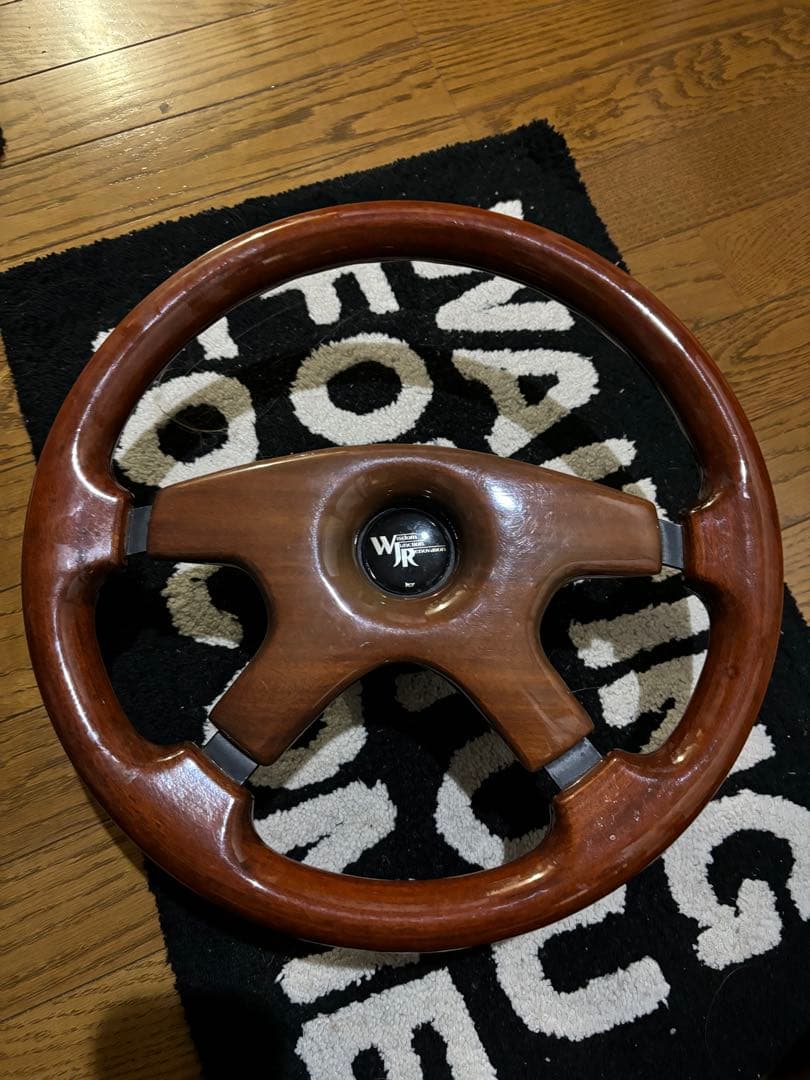 Wisdom Junction Renovationスポーツステアリング ウッド