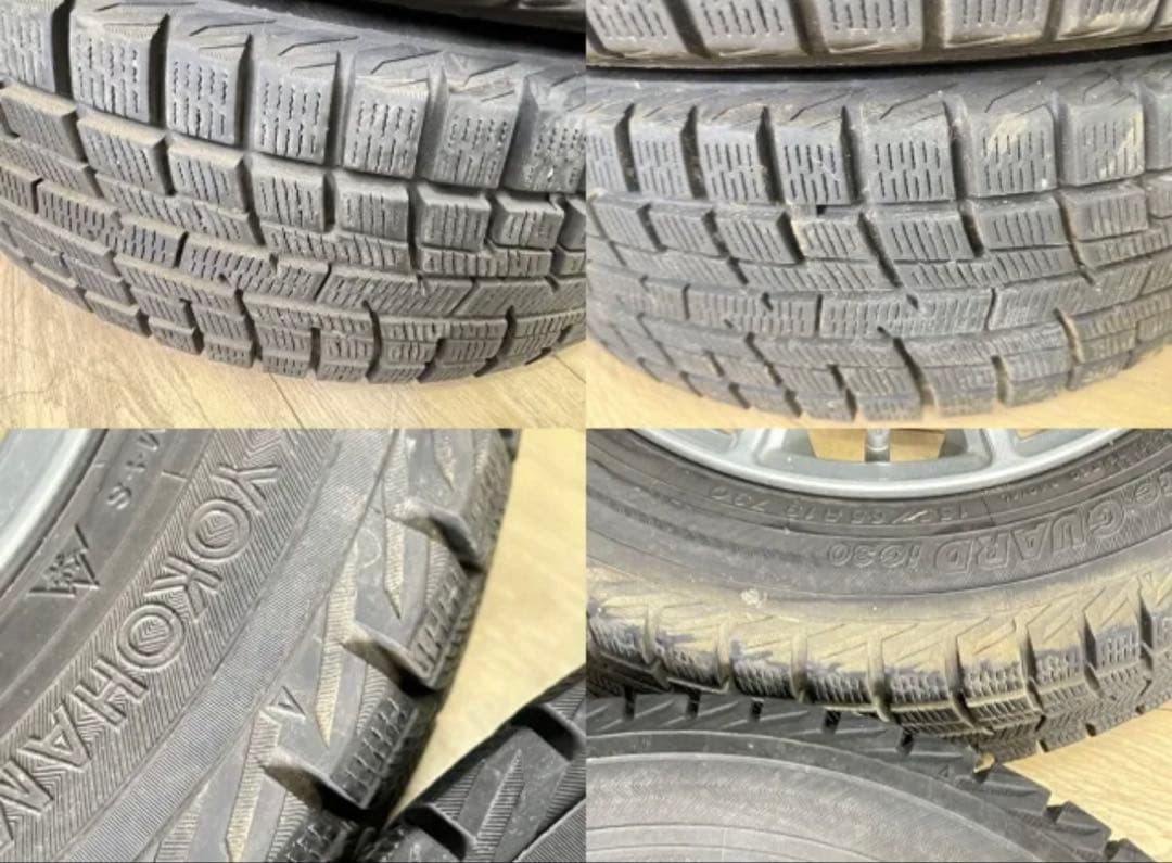 栃木県　引き取り限定　スタッドレスタイヤ 13インチ 【中古】 YOKOHAMA