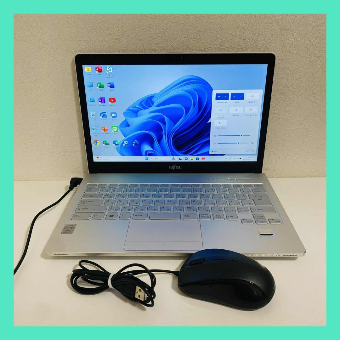 Y50 Fujitsuノートパソコンcore i5高速SSDサクサクWin11