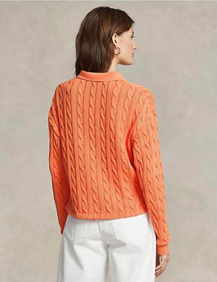 【新品タグ付】POLO RALPH LAUREN ケーブルニット コットン