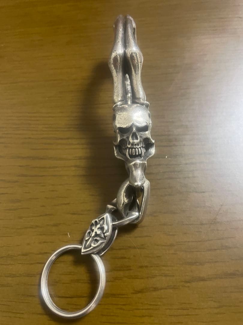 お値下‼️F.A.Lスカルデザイン フック型キーホルダー