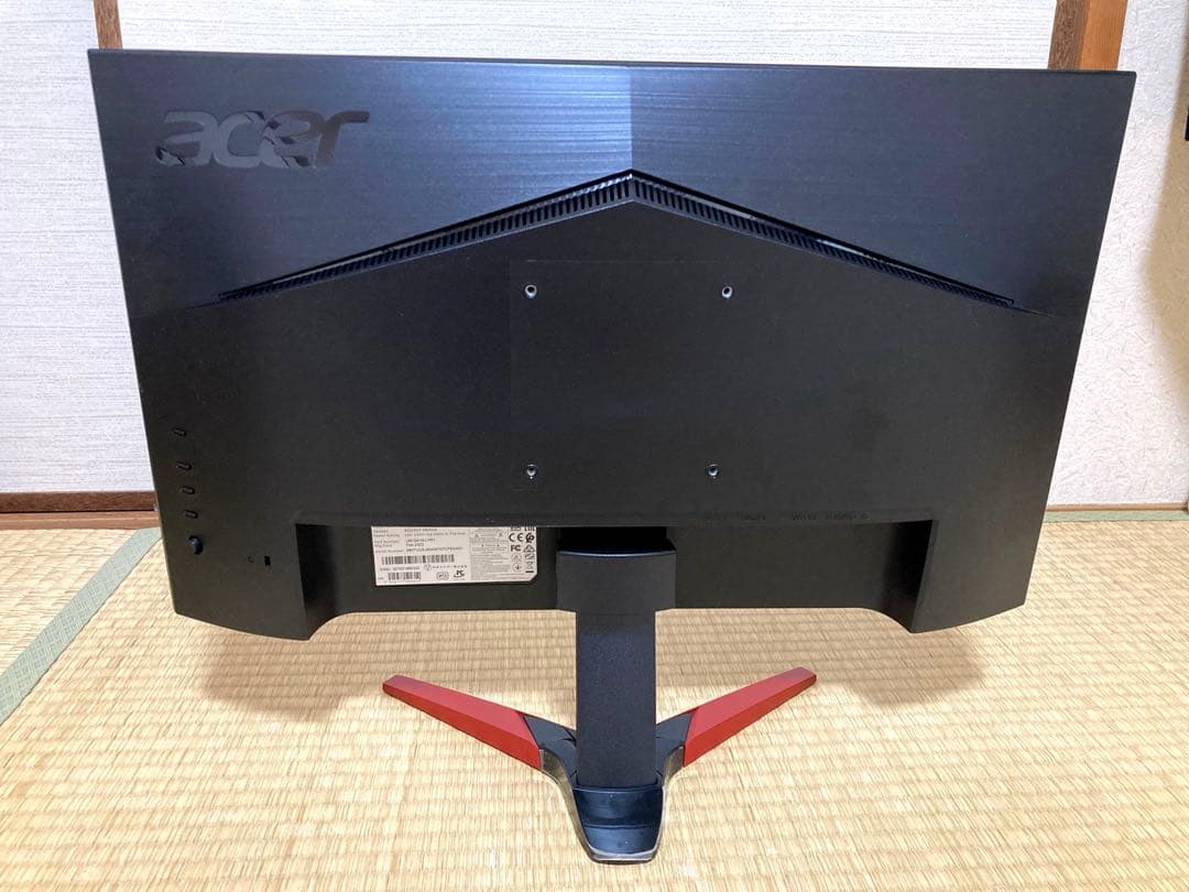 Acer 100hz 23.8型 ゲーミングモニター VAパネル