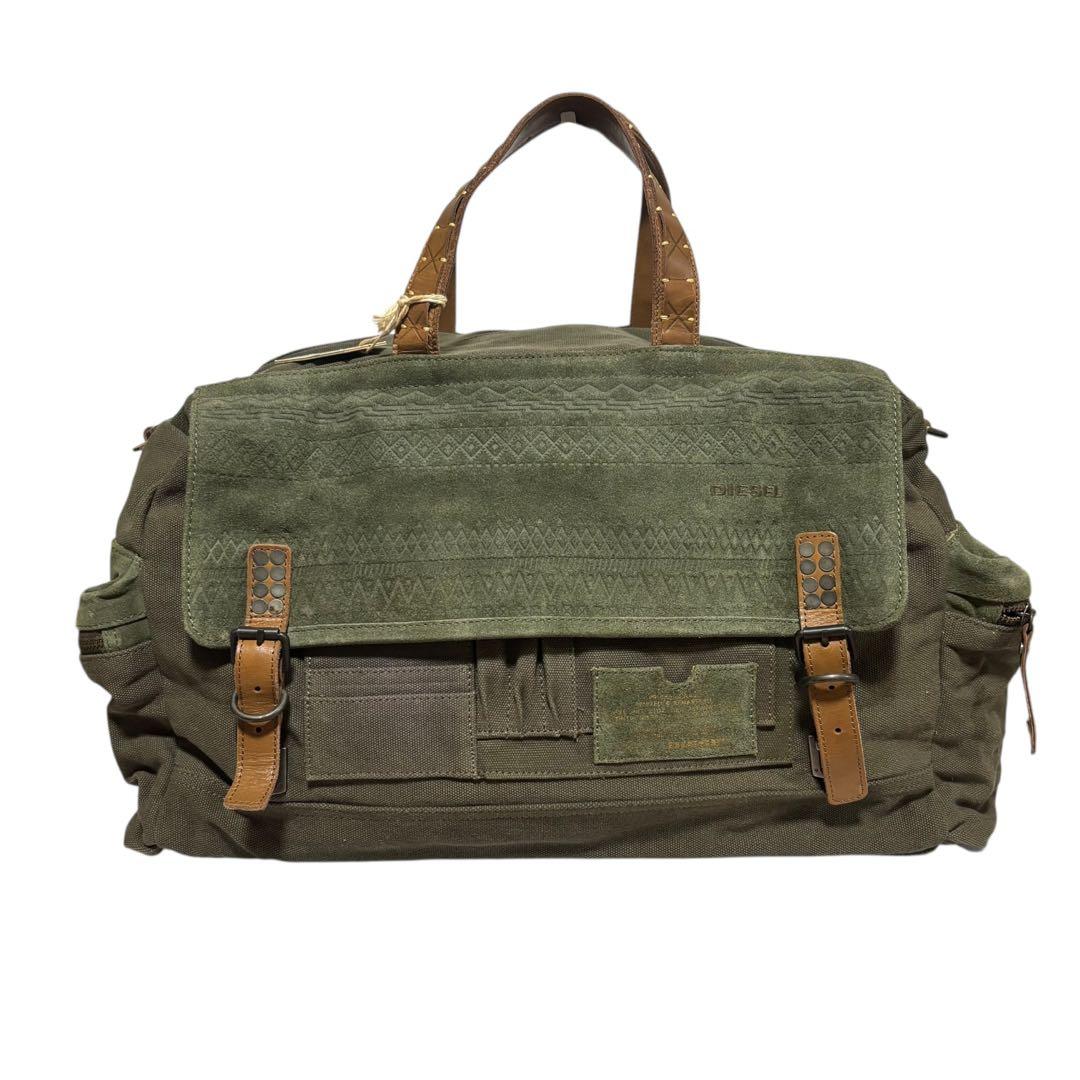 未使用級美品　DIESEL 2wayボストンバッグ　アーカイブ y2k グランジ