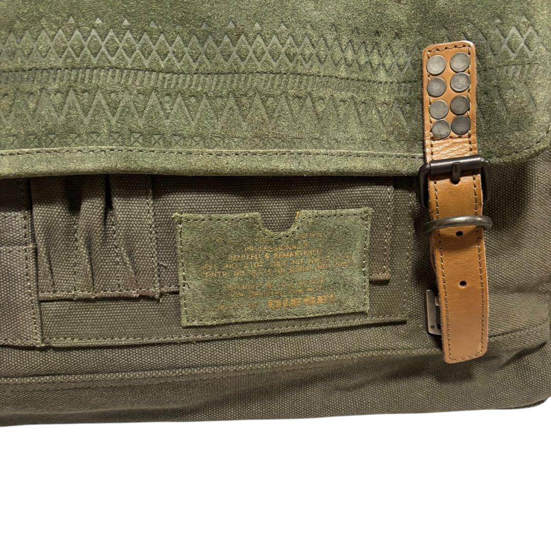 未使用級美品　DIESEL 2wayボストンバッグ　アーカイブ y2k グランジ