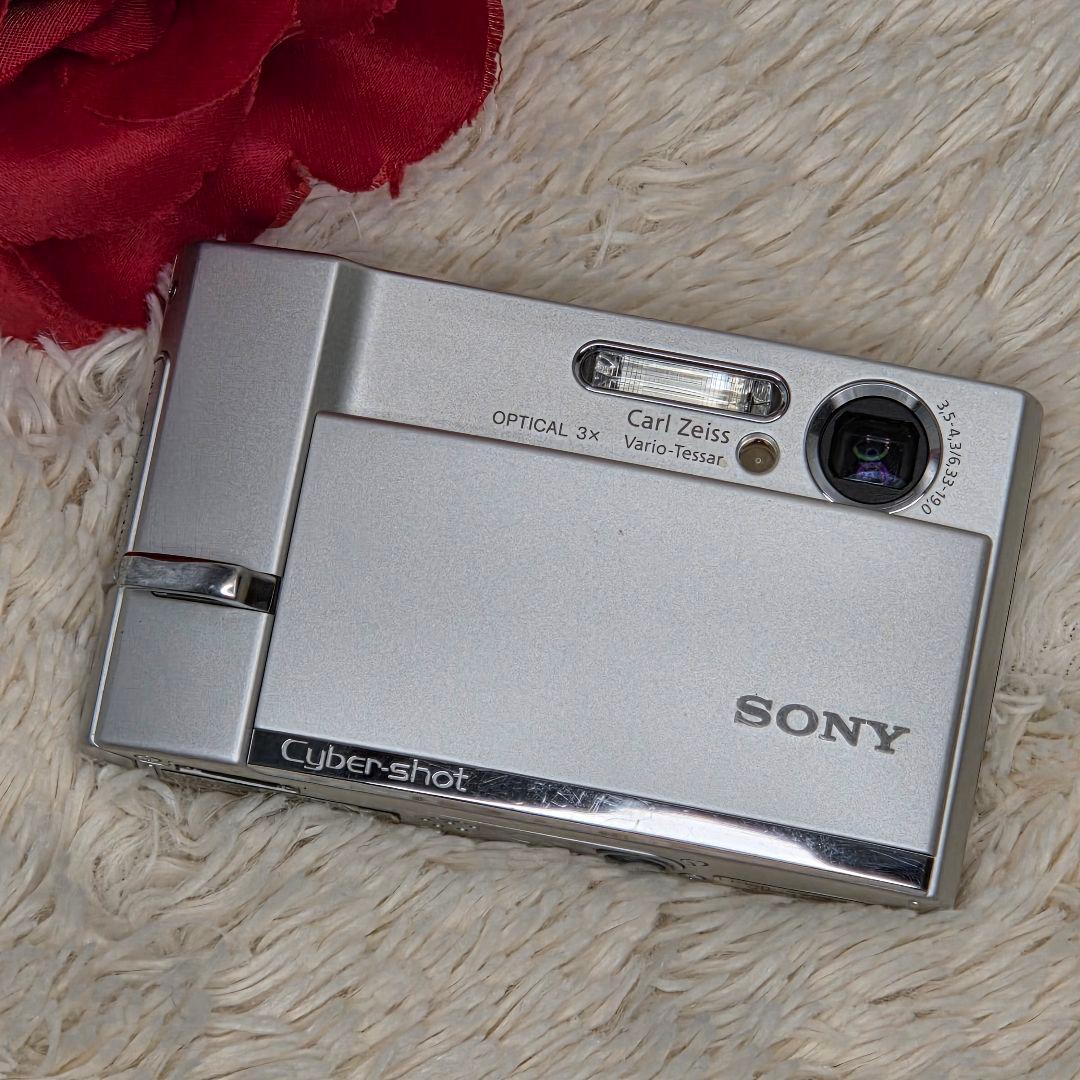 SONY ソニー サイバーショット デジタルカメラDSC-T30 シルバー