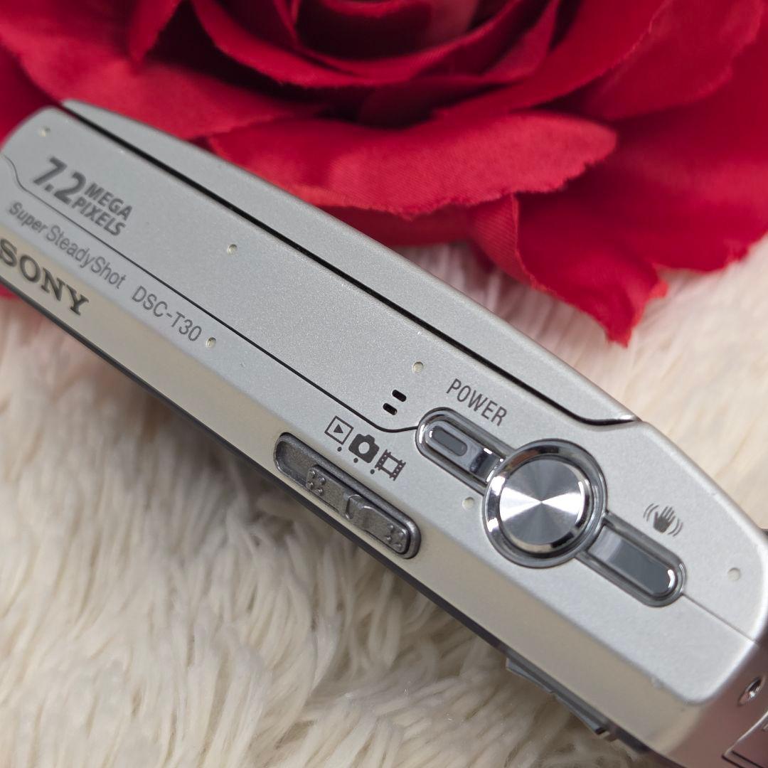 SONY ソニー サイバーショット デジタルカメラDSC-T30 シルバー
