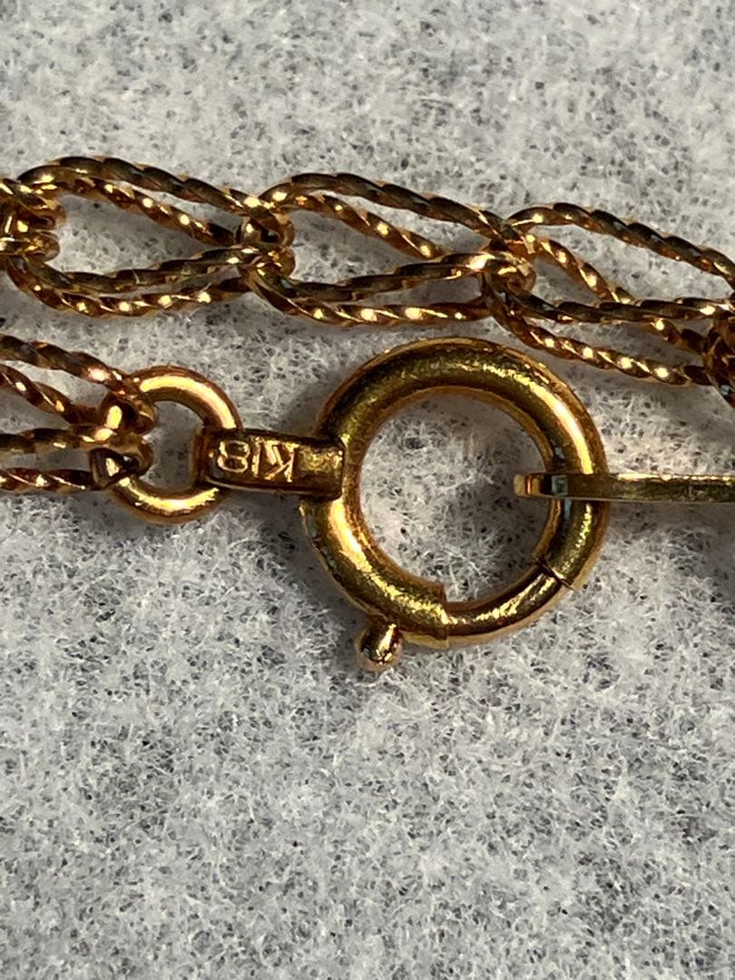 18K ゴールド ネックレス