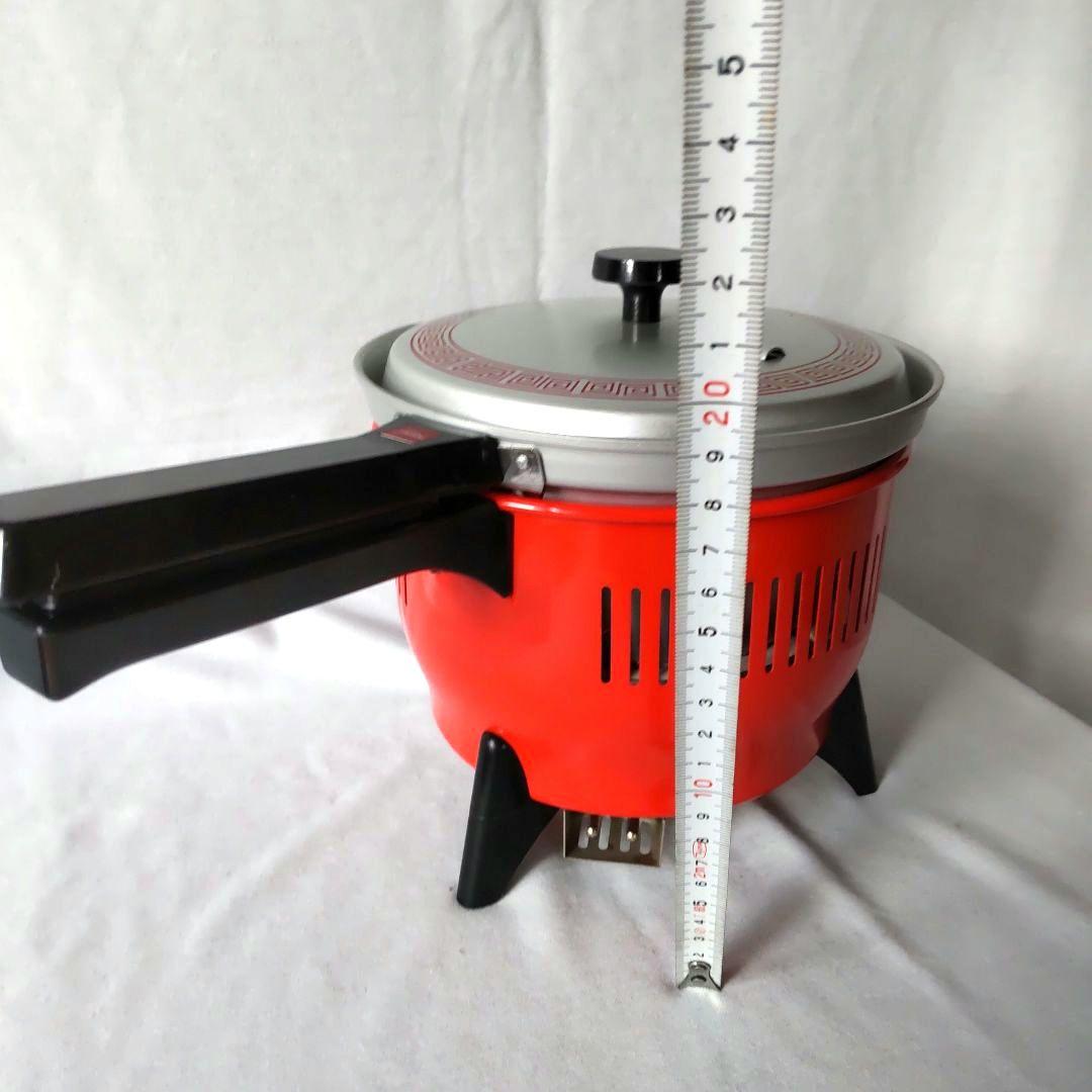 日*9様 電気コンロ　東芝ラーメン鍋　昭和のレア物