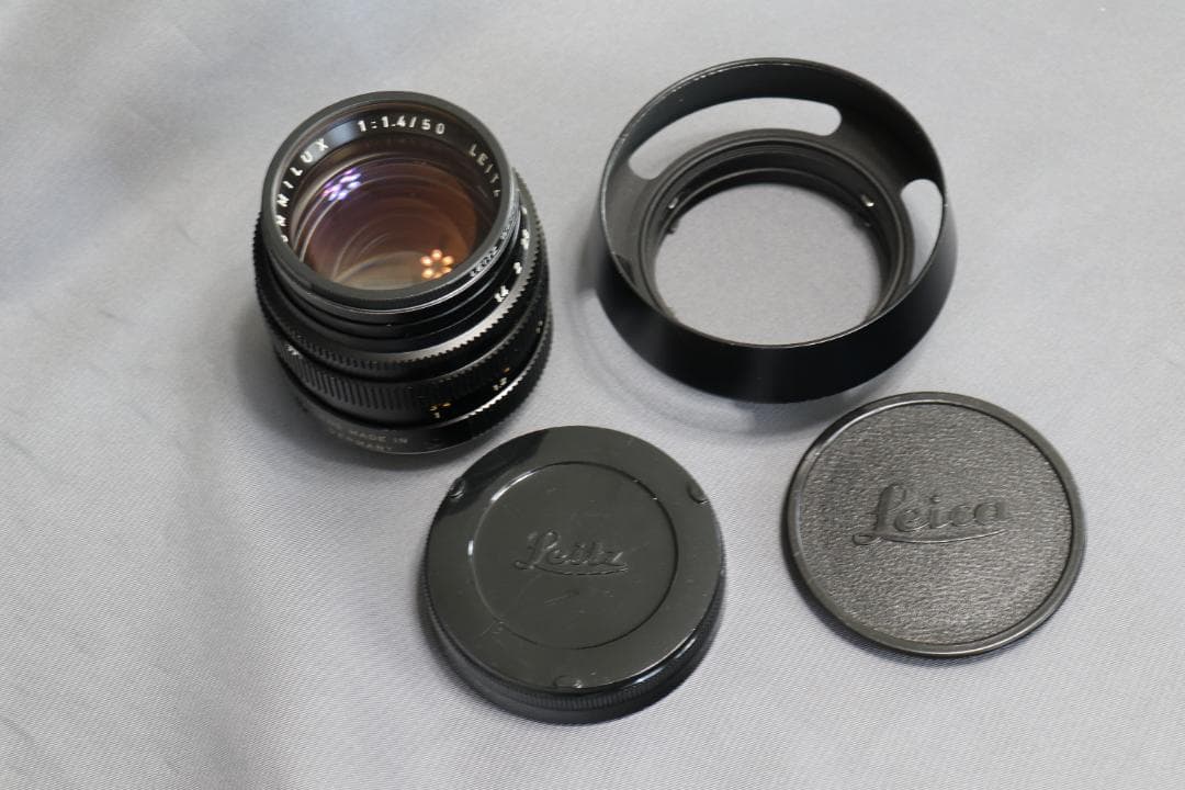 ライカ 50mm LEICA SUMMILUX 2nd純正フィルター付