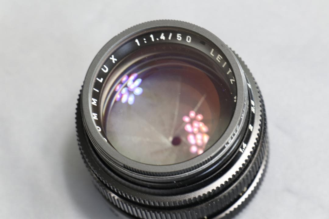 ライカ 50mm LEICA SUMMILUX 2nd純正フィルター付