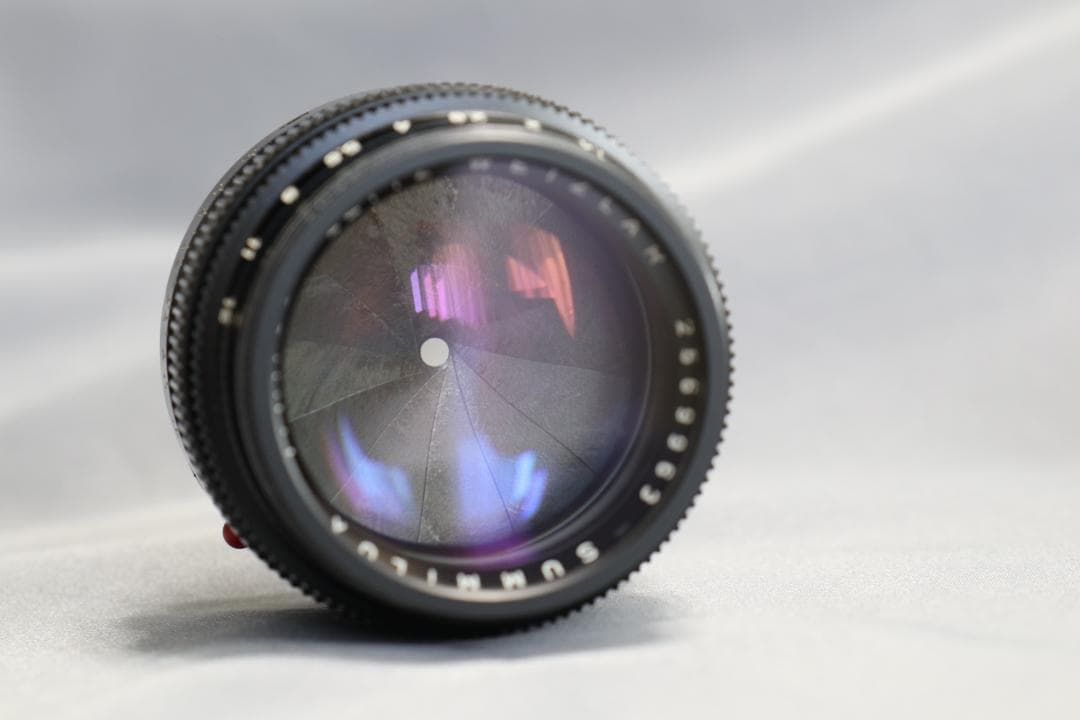 ライカ 50mm LEICA SUMMILUX 2nd純正フィルター付