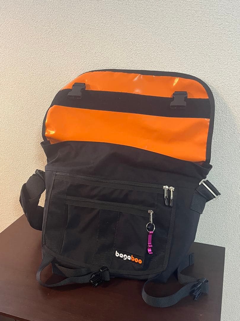 ヨ*シ様 Bagaboo Bags メッセンジャーバッグ 黒