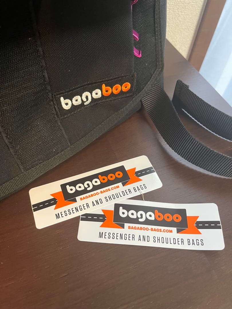 ヨ*シ様 Bagaboo Bags メッセンジャーバッグ 黒