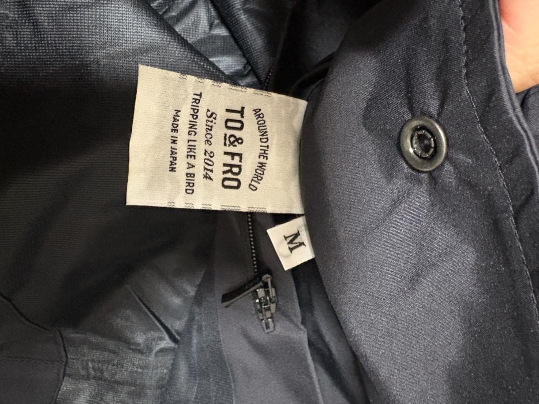 Factelier 超高密度ナイロンのウォータープルーフコート(黒)