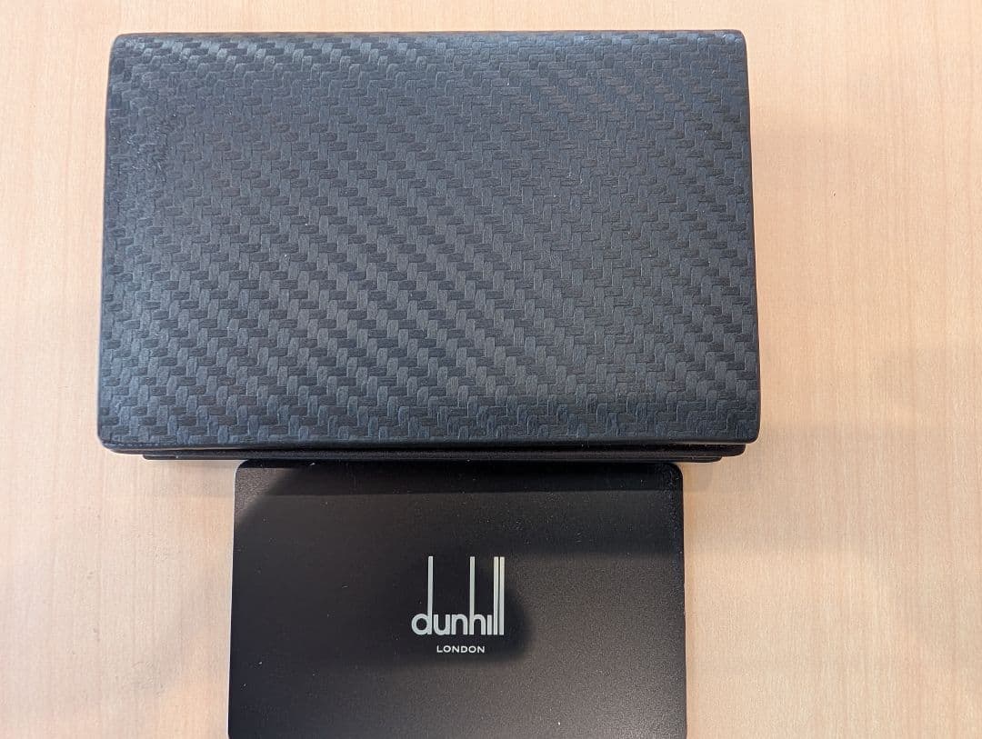 か*ち様 【新品】dunhill ダンヒル カーボン ファイバー 名刺入れ