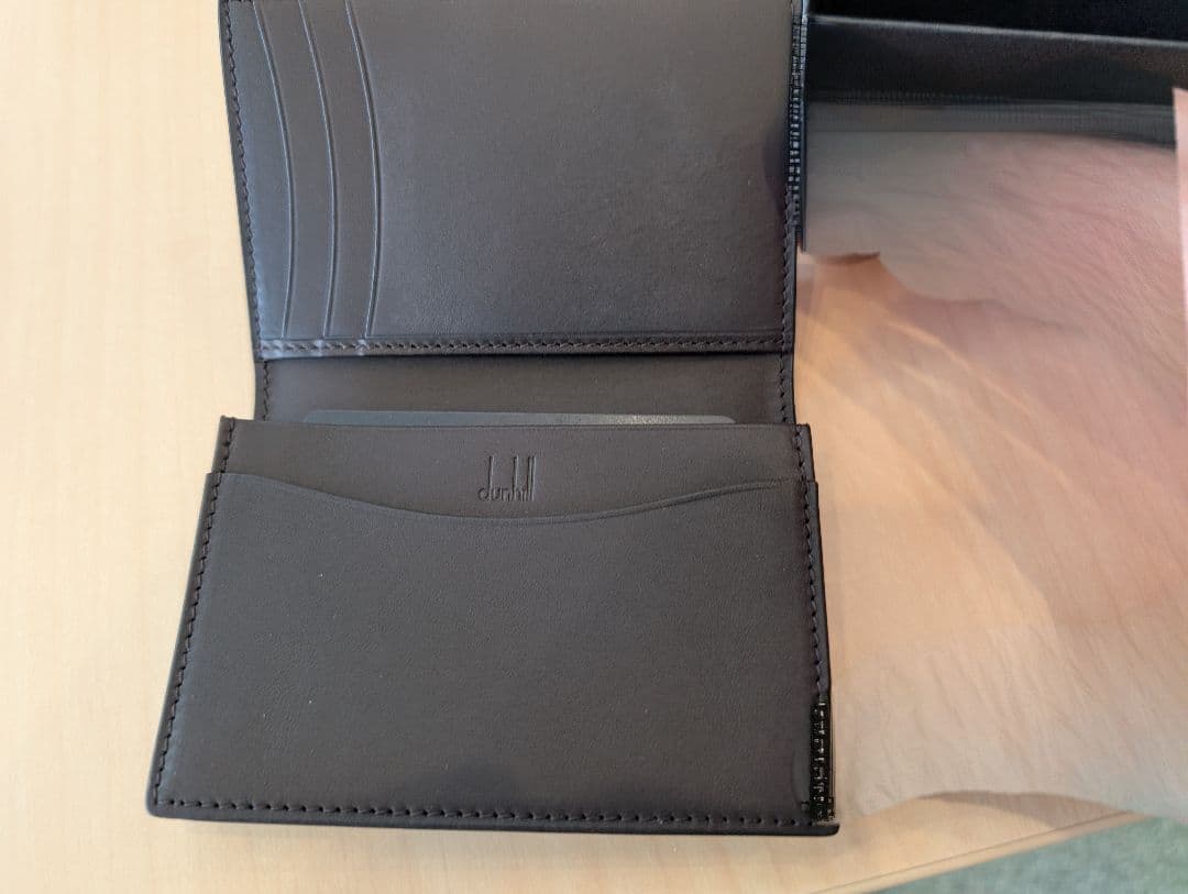か*ち様 【新品】dunhill ダンヒル カーボン ファイバー 名刺入れ