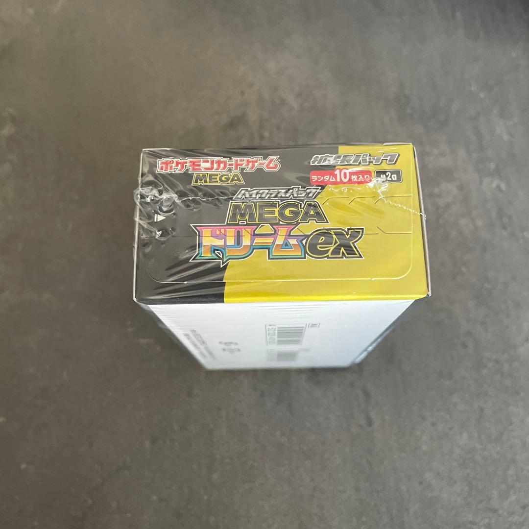 ポケモンカードゲーム MEGA ドリームex BOX シュリンク付き