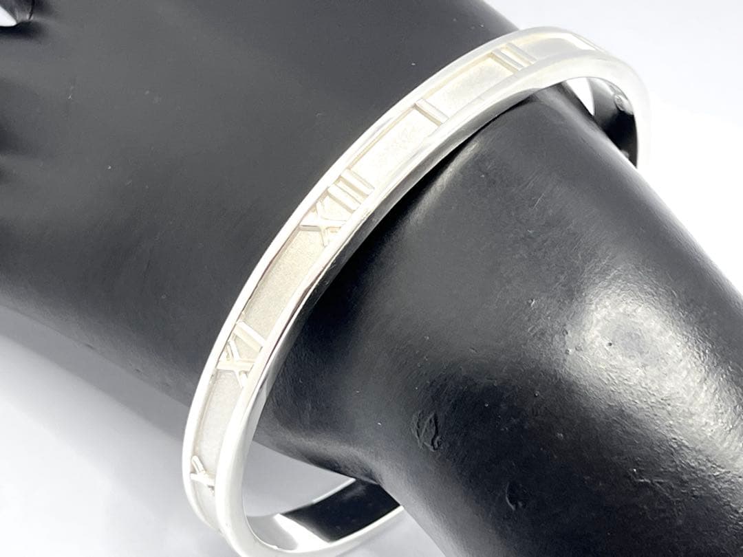 c714 超美品　オールドティファニー　1995 アトラス　ATLAS バングル