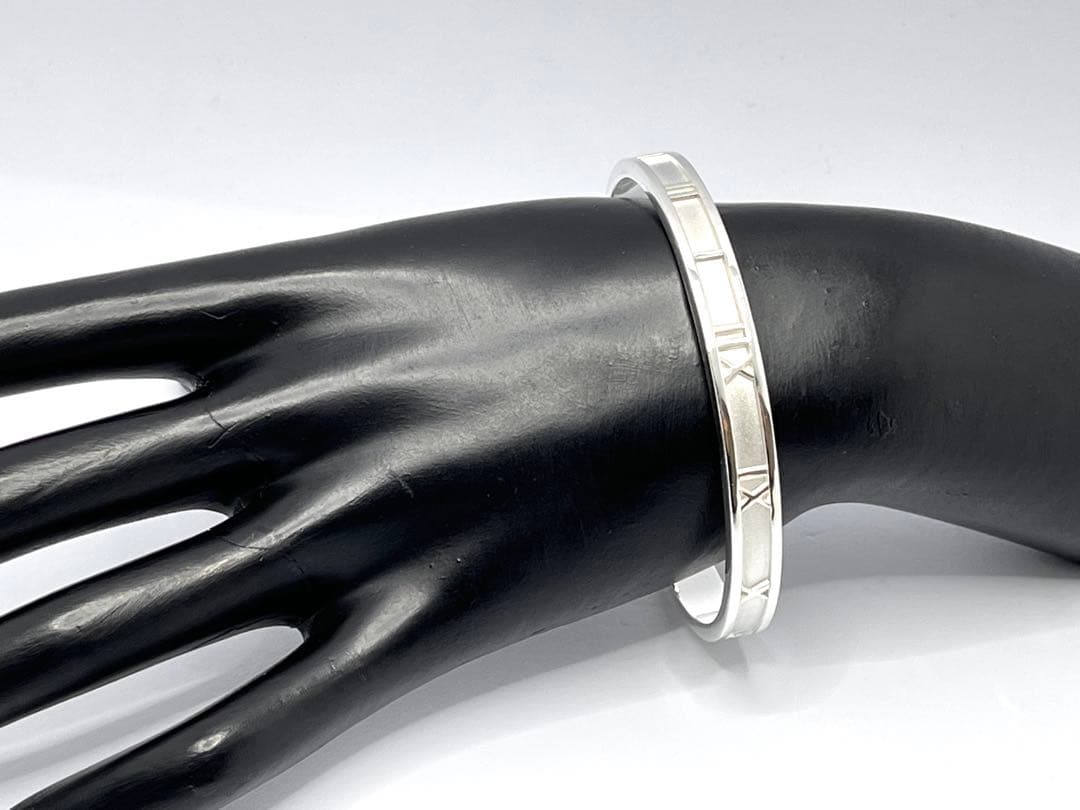 c714 超美品　オールドティファニー　1995 アトラス　ATLAS バングル