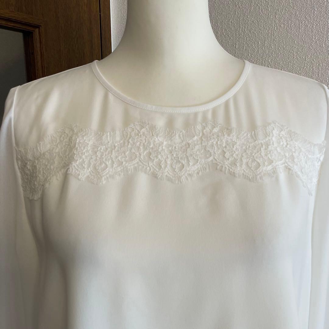 レリアン　タグ付未使用　レース使いのブラウス　希少レギュラー13号