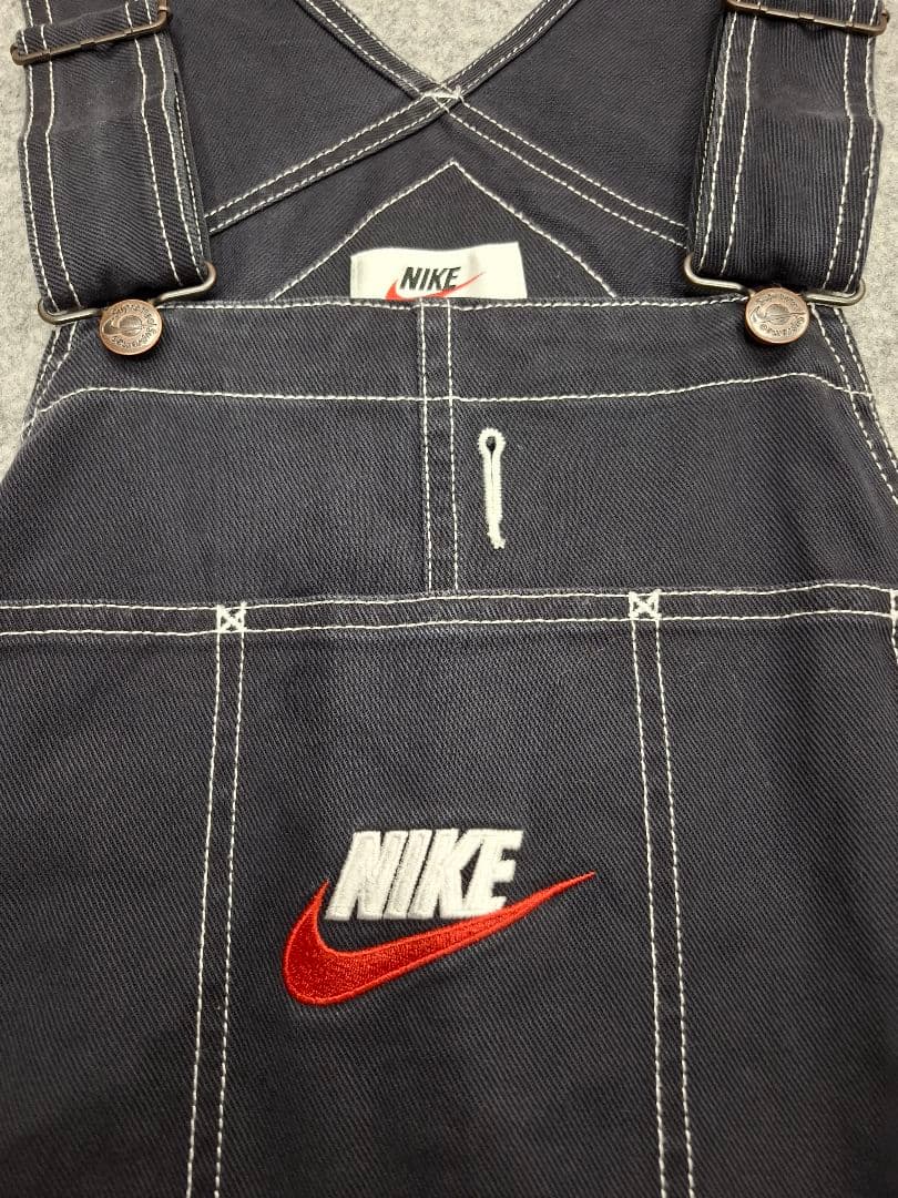 18AW Supreme NIKE Cotton Twill Overalls黒