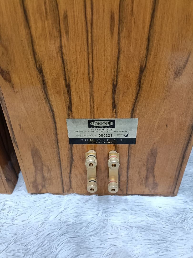SONIQUE 5.5 ソニーク スピーカー ペア 希少