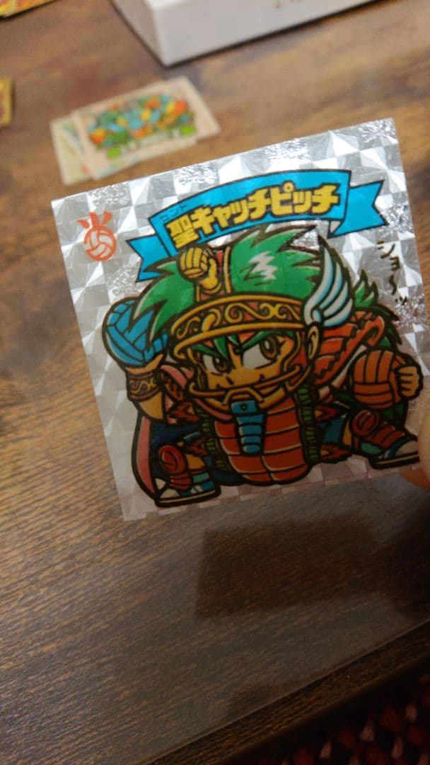 ビックリマンシール 第23弾 天使 聖キャッチピッチ 横向きゼウス