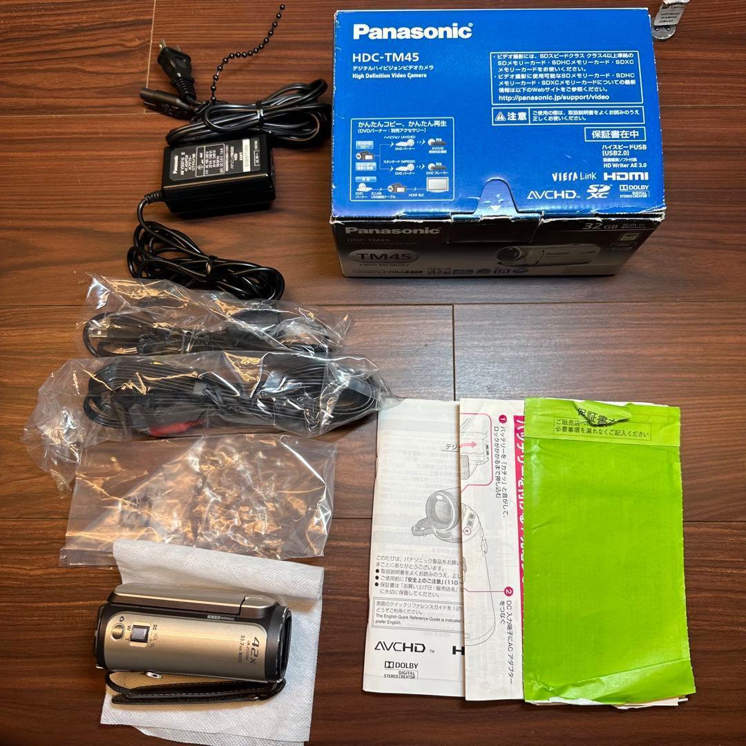 Panasonic HDC-TM45 ビデオカメラ 5515