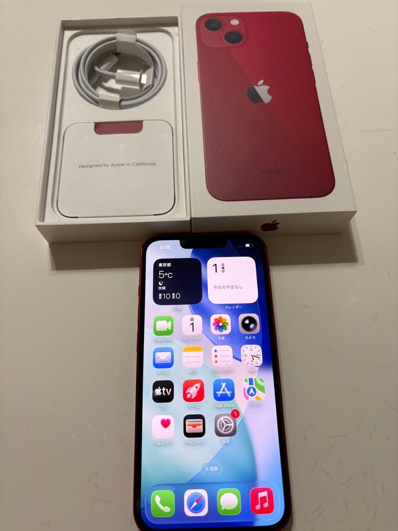 iPhone 13 128GB （PRODUCT）RED本体