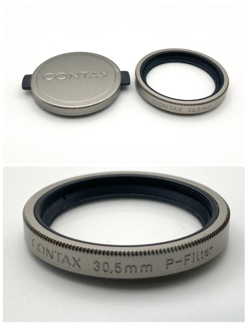 【完動品 美品】CONTAX T VS データバック付 Sonnar 取説付き