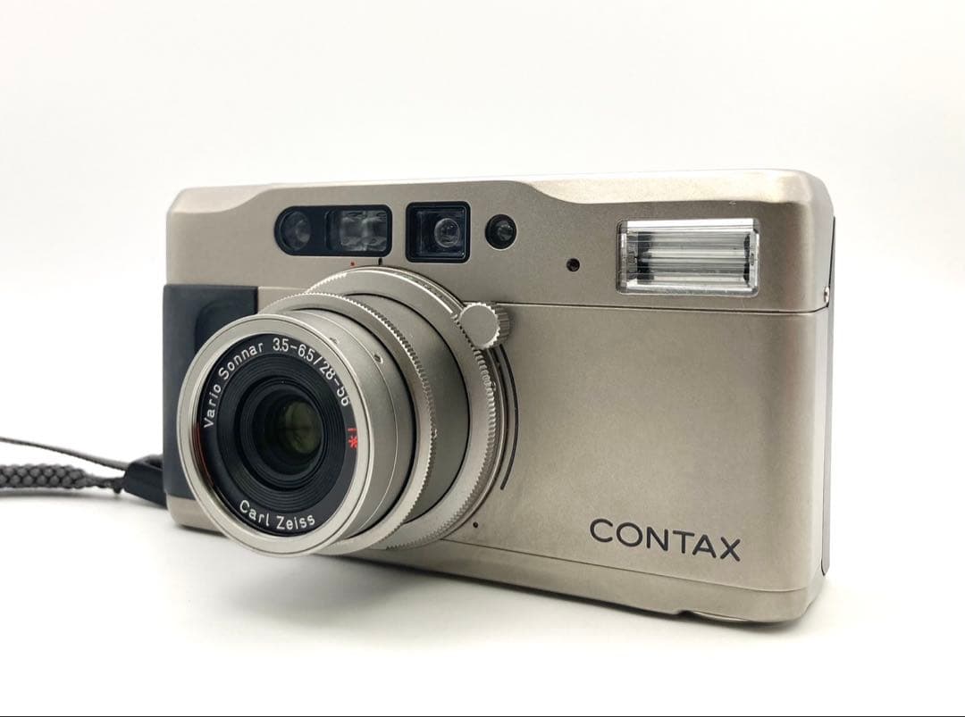 【完動品 美品】CONTAX T VS データバック付 Sonnar 取説付き
