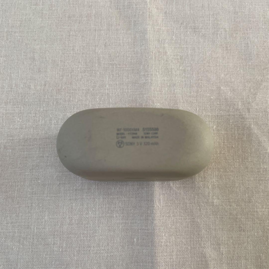 【美品】ワイヤレスイヤホン SONY WF-1000XM4 プラチナシルバー