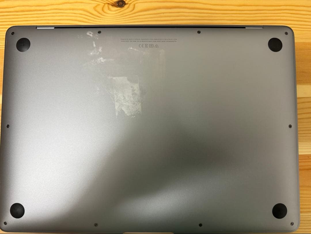 Apple MacBook Air (M1, 2020) 1TB 本体、箱あり