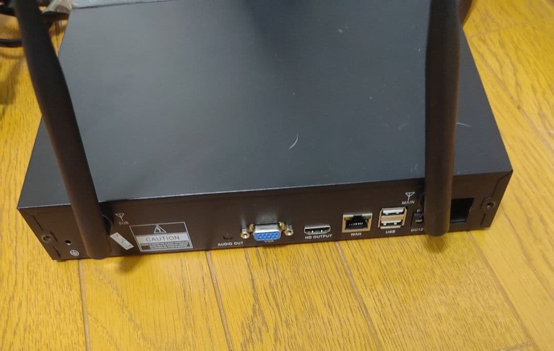 YESKAMOO 防犯カメラセット 2Tb（ジャンク）