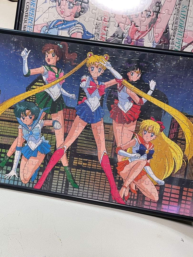 セーラームーン　 パズルセット　完成品　3つ