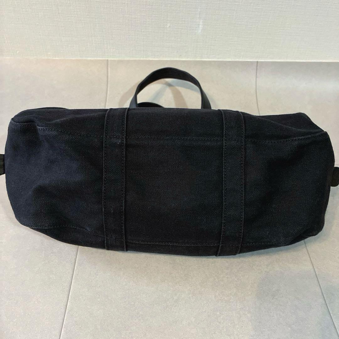 良品 ポーター ミニボストン ドラムバッグ キャンバス✕レザー 日本製