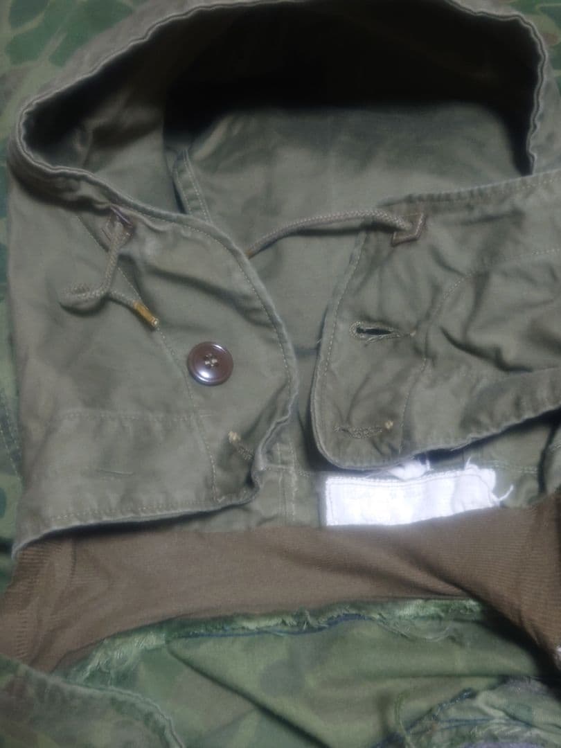 70s 80s M-65 ジャケット ベオガムカモ アルミジップ USA製