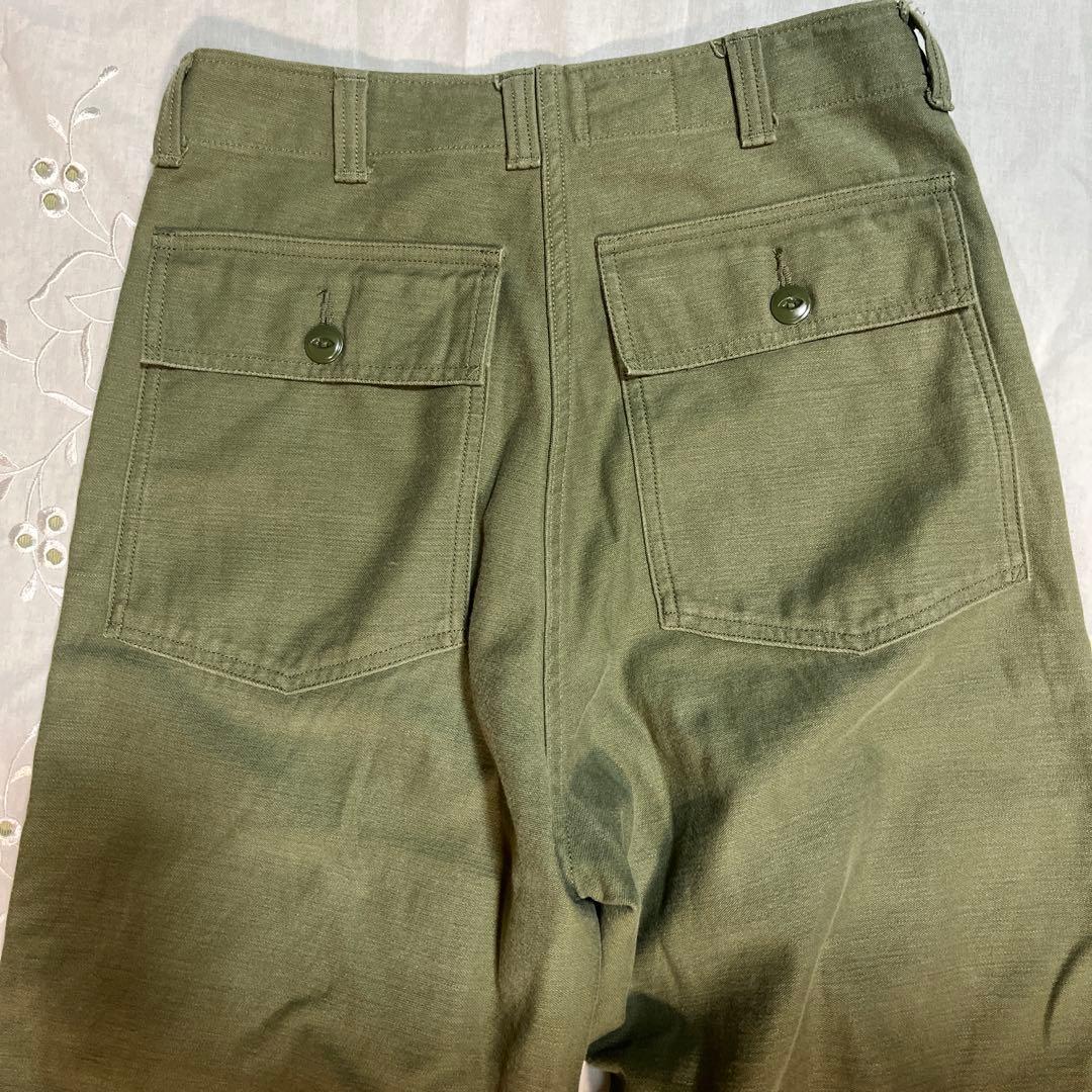 マデソンブルー HELLO ワークパンツ オリーブ 01