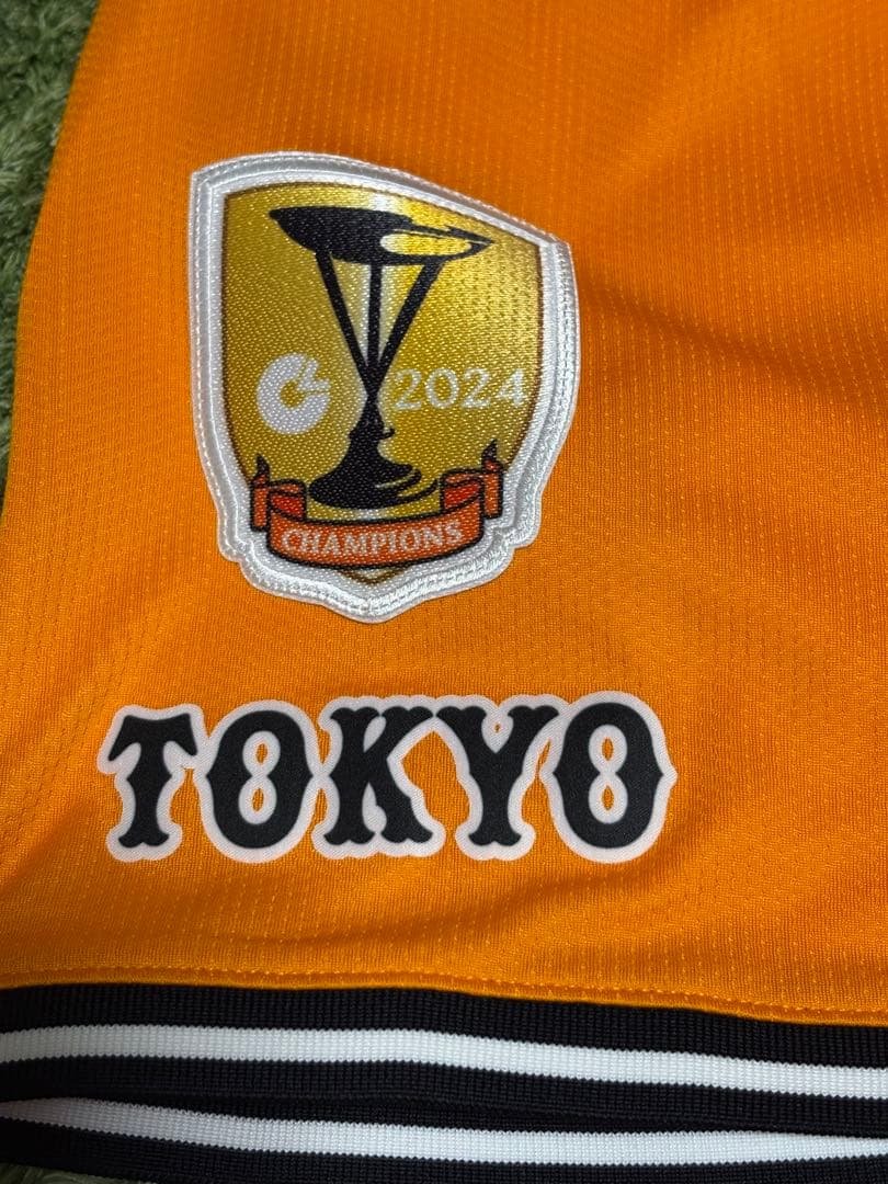 ジャイアンツ　ナイキ　橙魂　チャンピオンエンブレム　レプリカ　ユニホーム　2XL