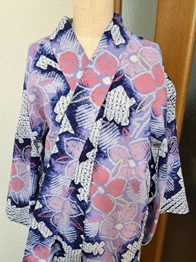 Tokara✩.*˚絞り浴衣 有松絞り 【超美品】しぼ良好