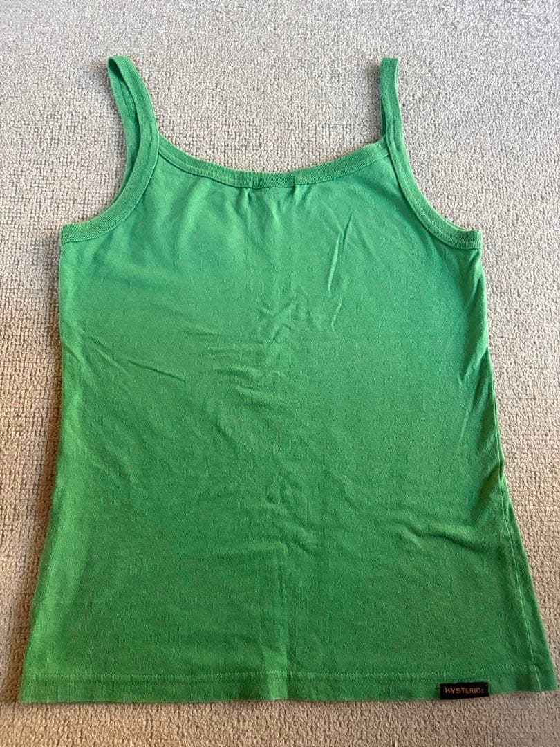 HYSTERIC キャミソール グリーン