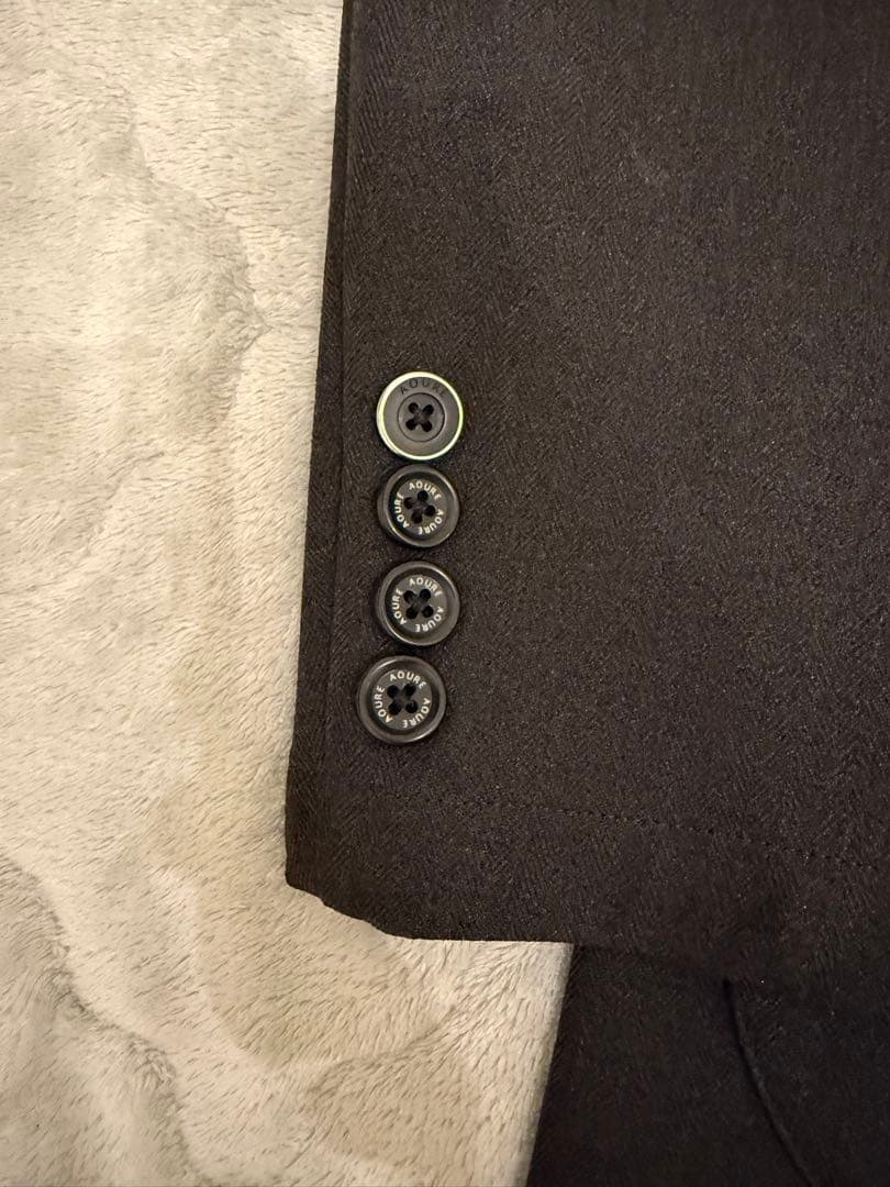 【極美品】　AOURE アウール　セットアップ　上下セット　チャコールグレー