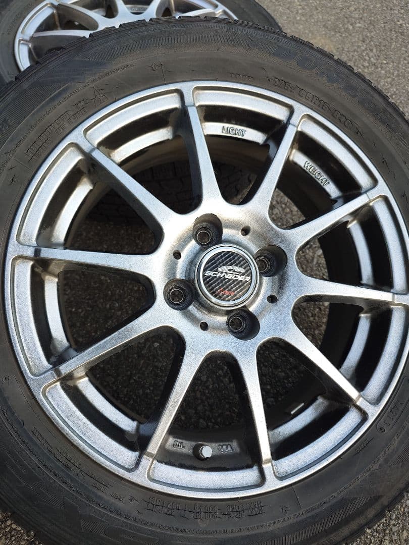 最終値引き！１７５/６５Ｒ１５タイヤホイールセット