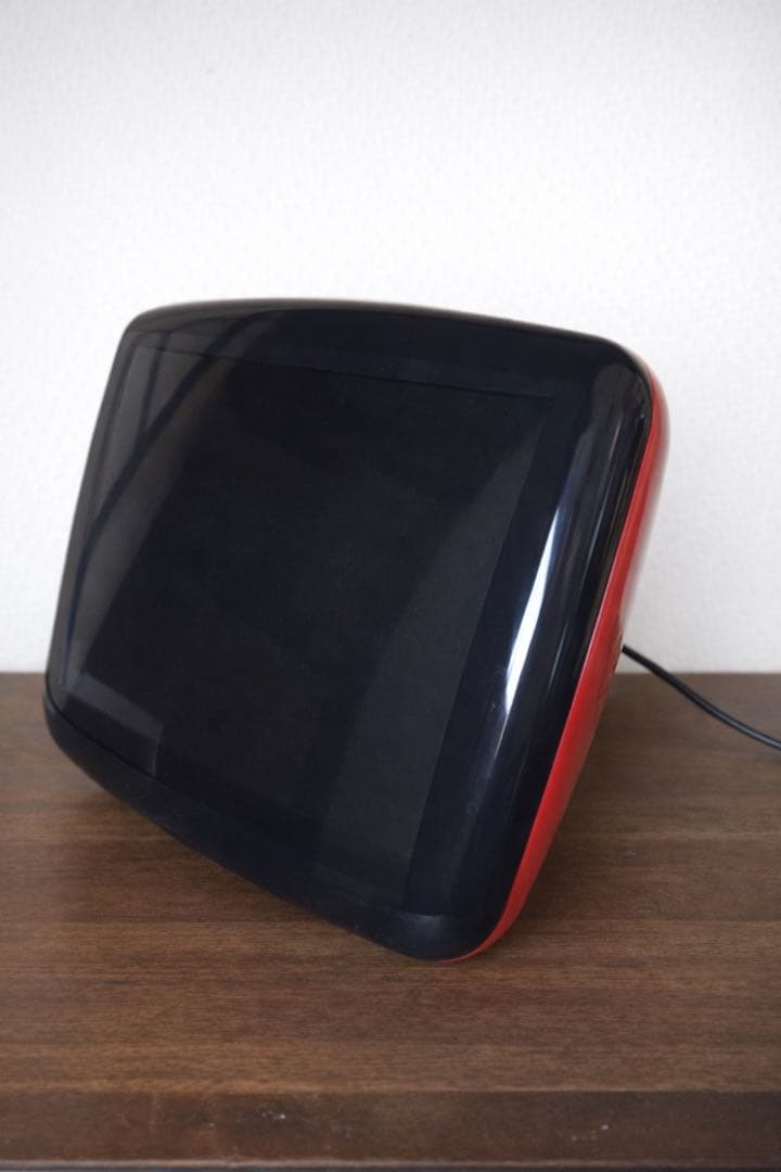 ±0プラスマイナスゼロ8-inch LCD TVテレビ赤レッドRed