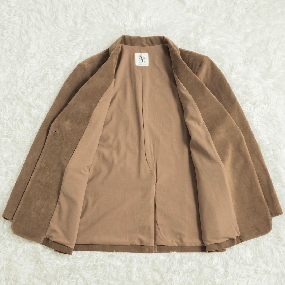 美品 SeaRoomlynn collab スエードライクオーバージャケット M