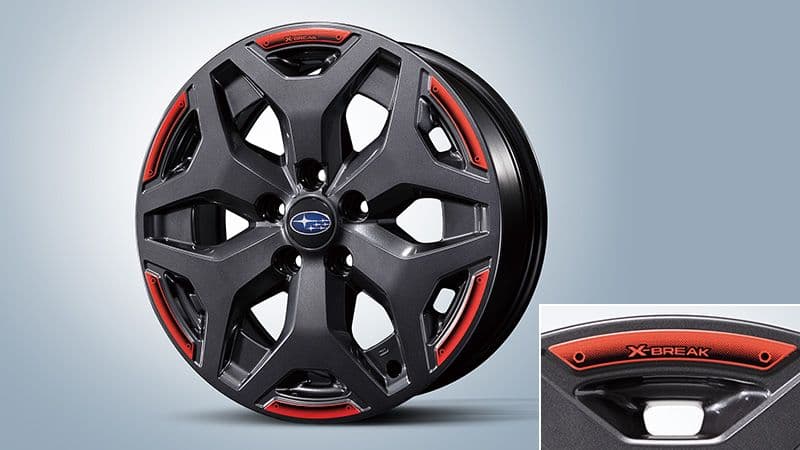 SUBARU X-BREAK ホイールリムステッカーセット