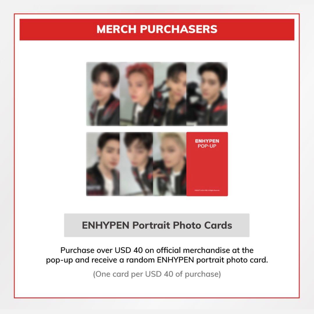 ENHYPEN ジェイク POPUP ロサンゼルス限定 特典 トレカ