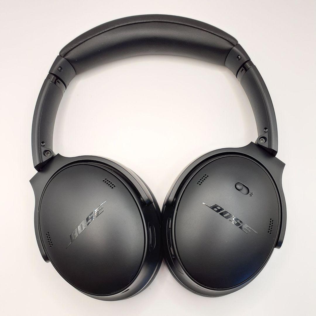 BOSE QC ボーズ　ヘッドホン　黒 ノーマルタイプ　②